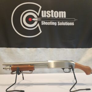 Mossberg 590 NIGHT STICK 12/14 CHROME 26.5" OVERALL LENGTH | 6 SHOT 12 Gauge