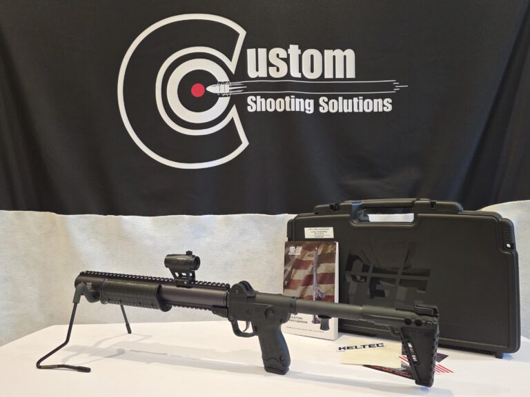 KELTEC SUB CQB 9MM GLK BLK 17+1 INTEGRALLY SUPPRESSED + SWAMPFOX LIBERATOR II