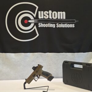 BERETTA APX A1 FULL SIZE TACTICAL FDE 9MM 4.8" THREADED 21+1 HOLOSUN HE407C-GR-X2